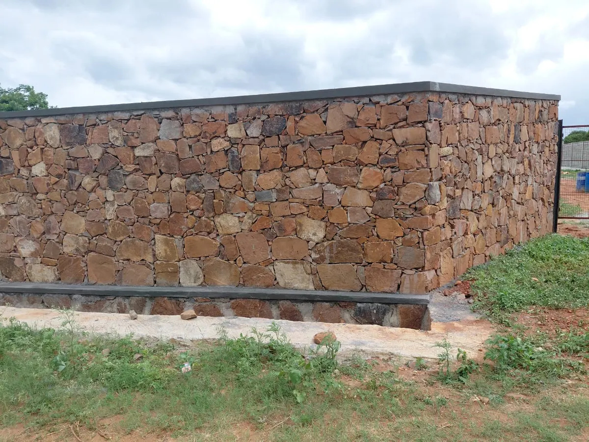 Stone wall project