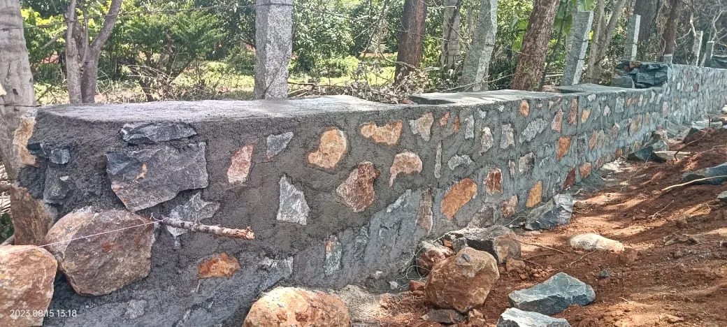 Stone wall project