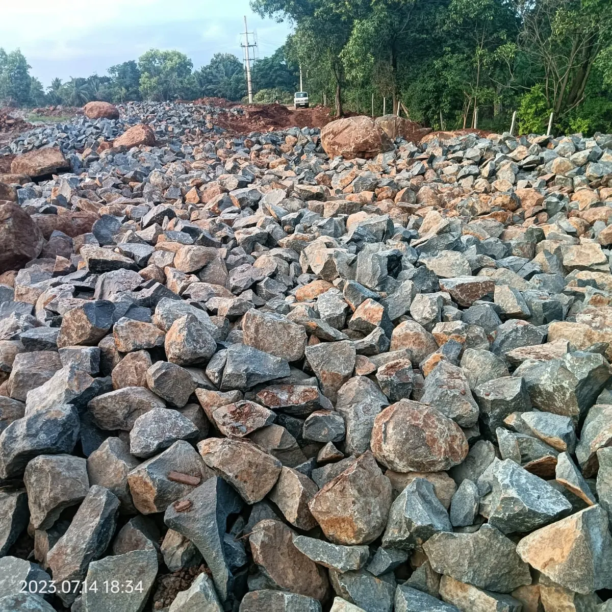 Stone wall project