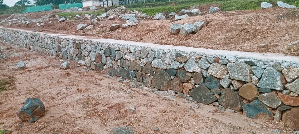 Stone wall project