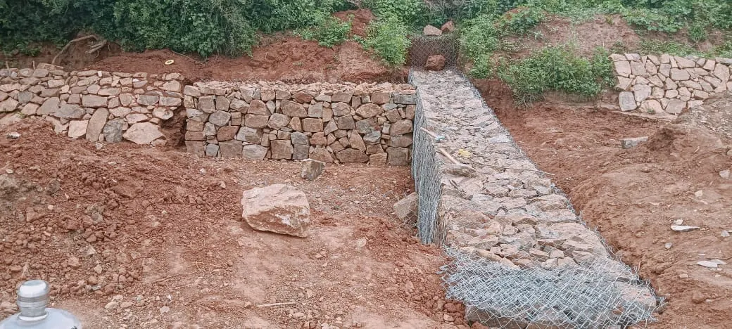 Stone wall project
