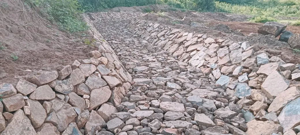 Stone wall project