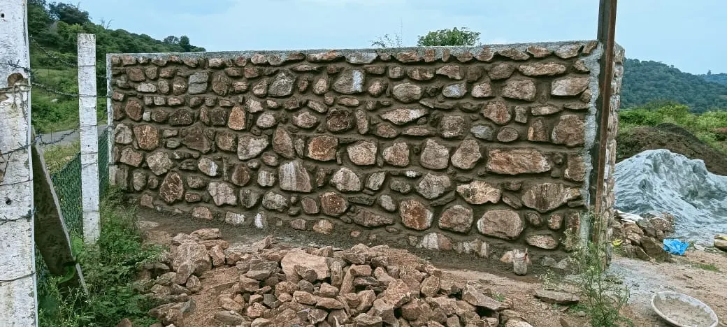 Stone wall project