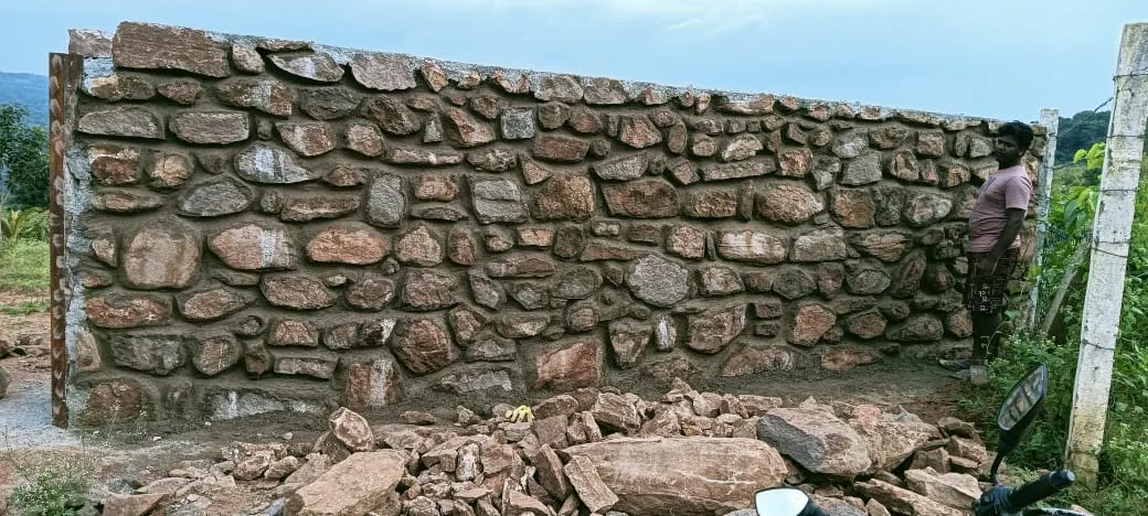 Stone wall project