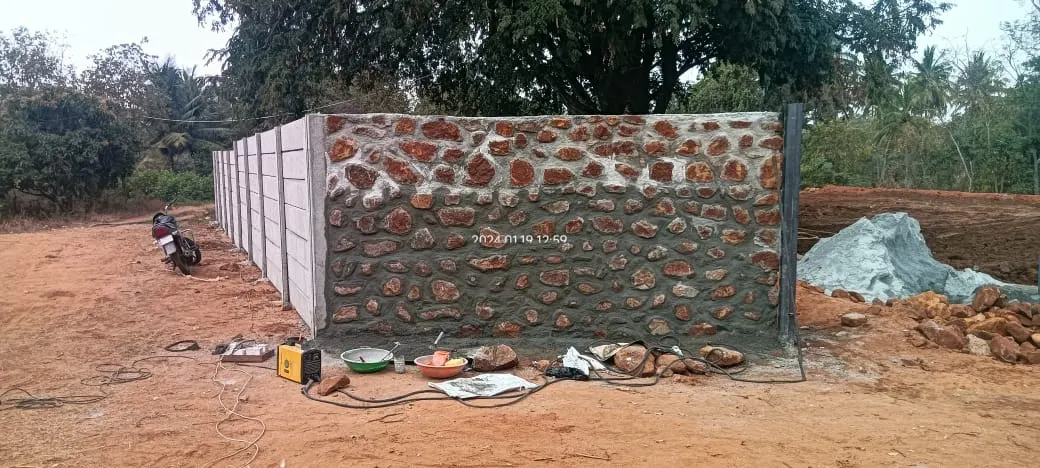 Stone wall project