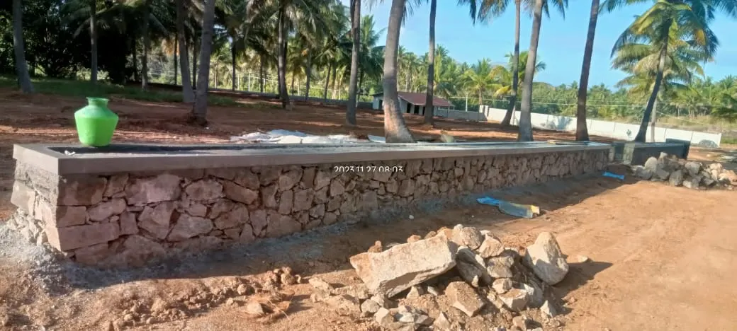 Stone wall project