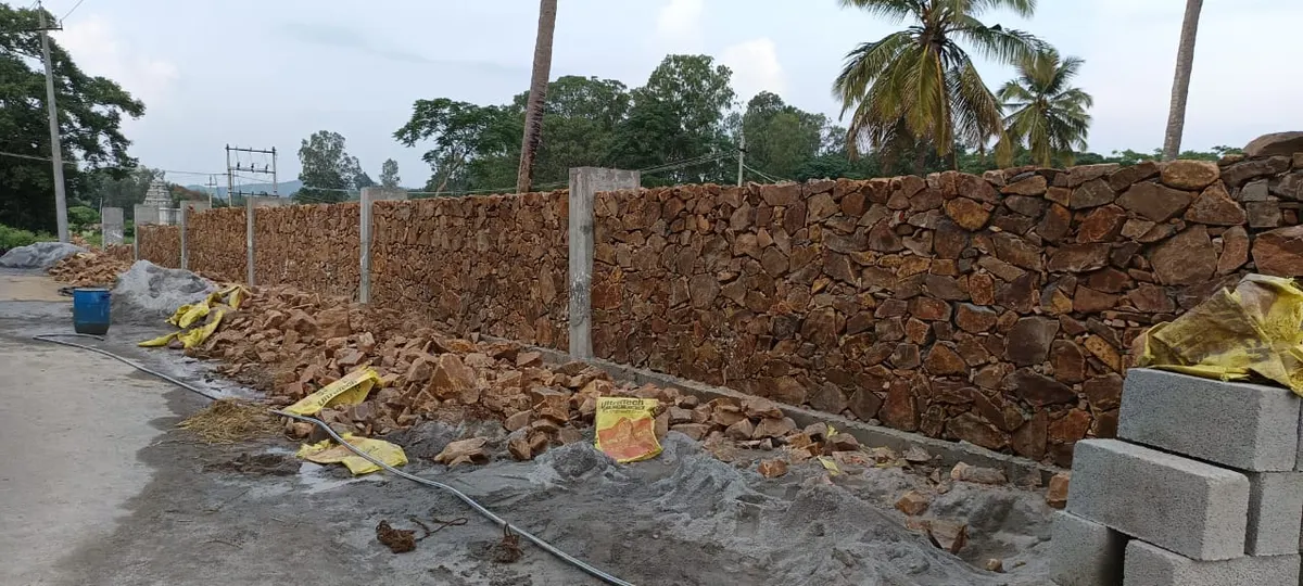 Stone wall project