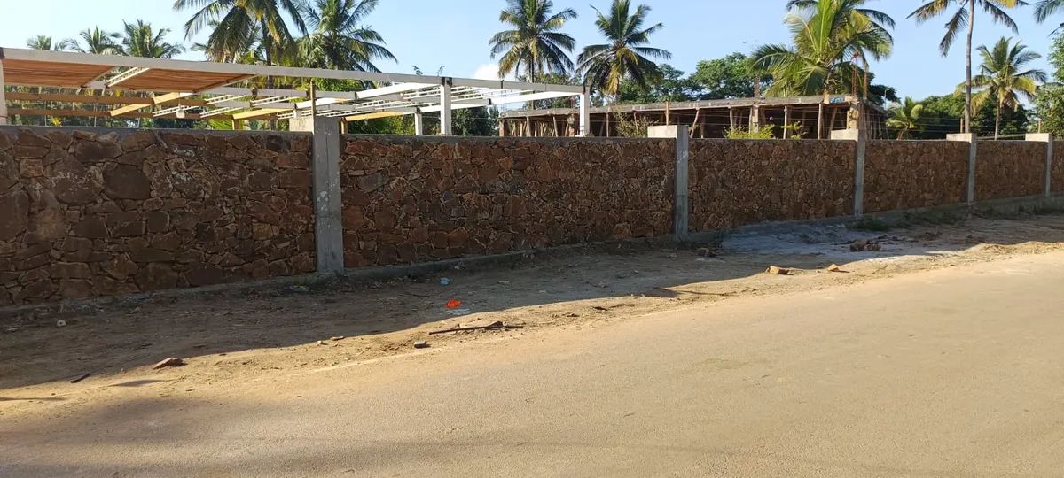 Stone wall project