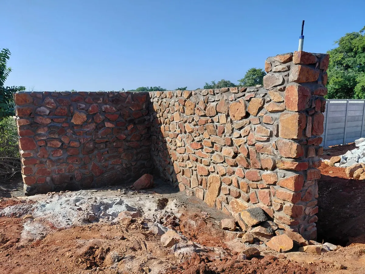Stone wall project
