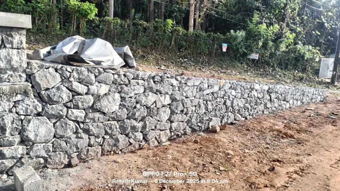 Stone wall project