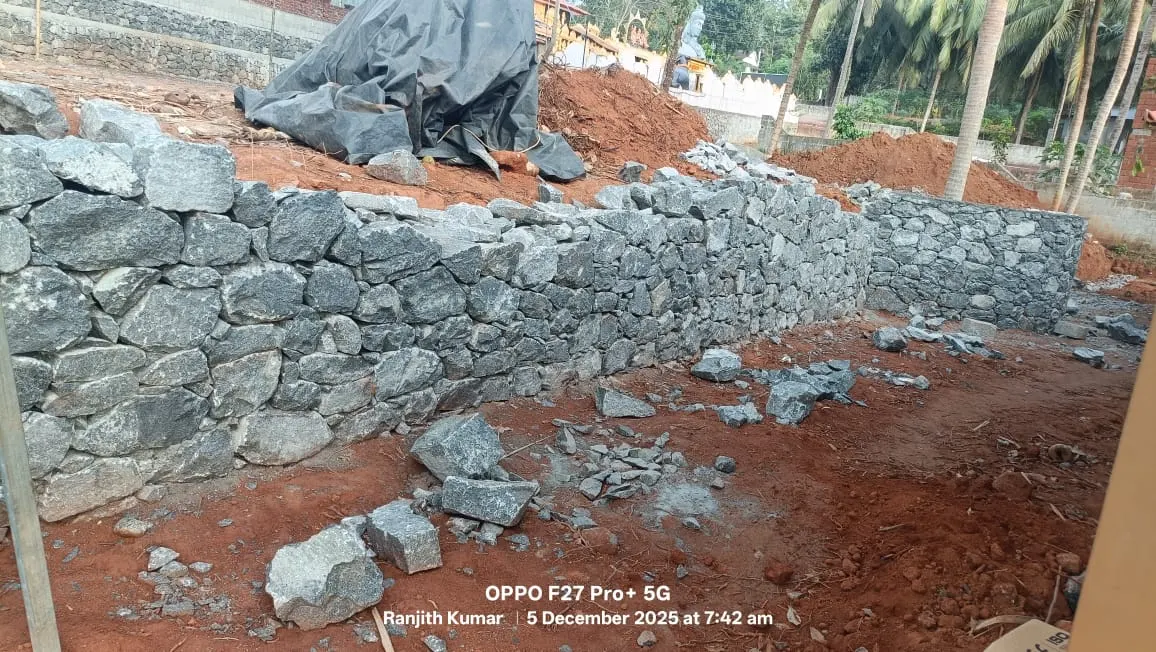 Stone wall project