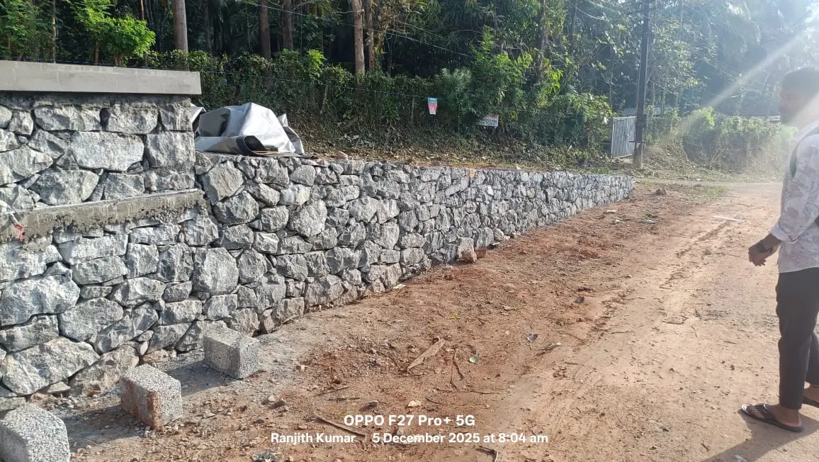 Stone wall project