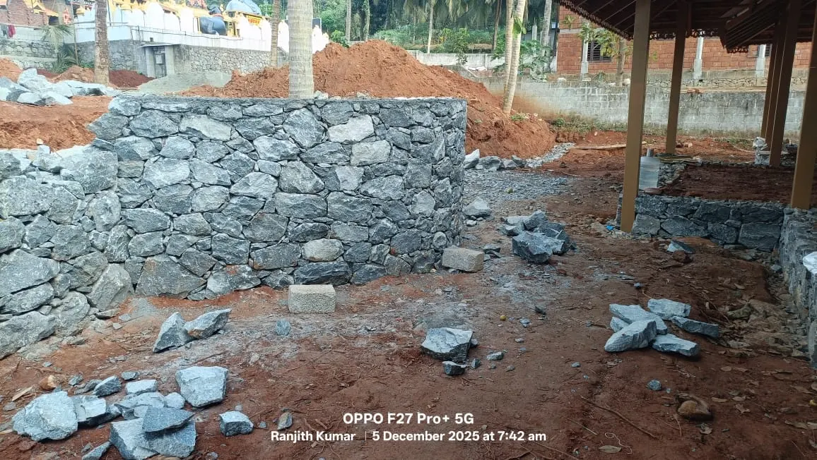 Stone wall project
