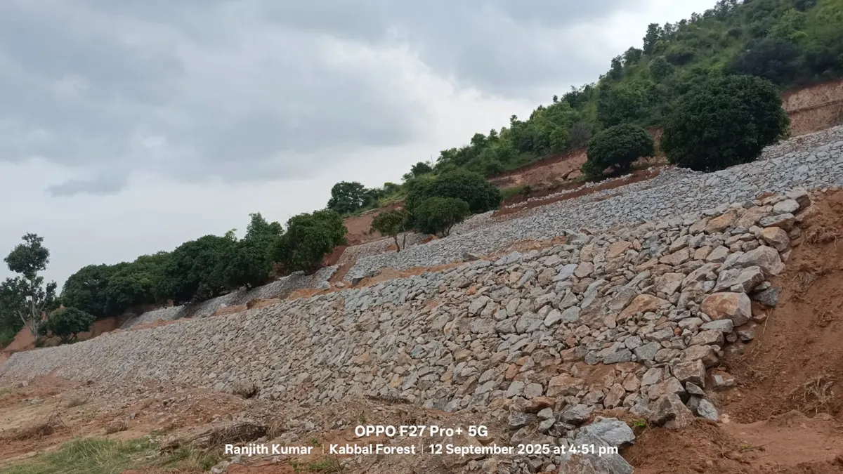 Stone wall project
